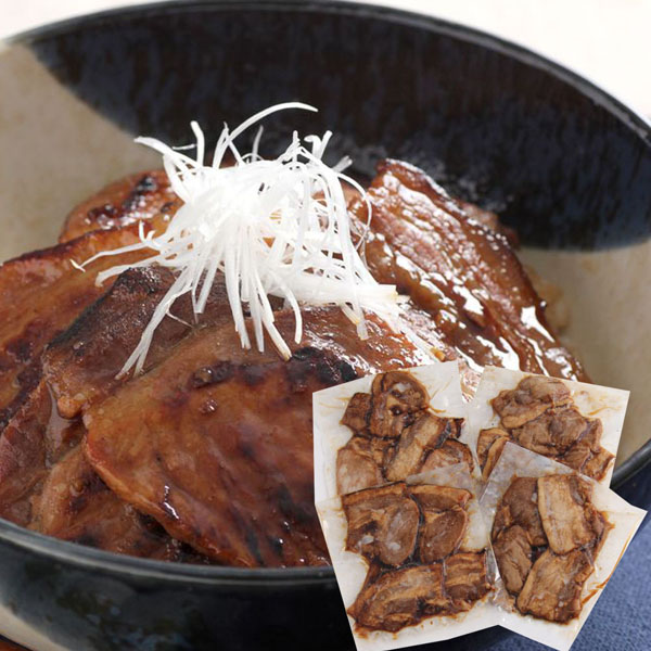 北海道・帯広・江戸屋の豚丼の具４食【全国グルメお取り寄せ便】