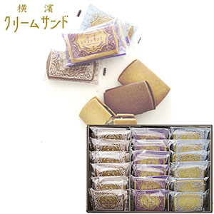 ＜かをり＞横濱クリームサンド１８個入