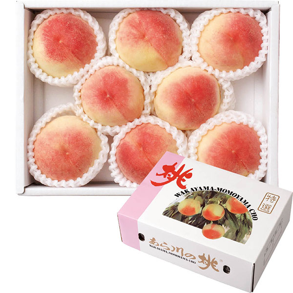 1箱ずつ　和歌山の桃『なつっこ』贈答用と自宅用　果物