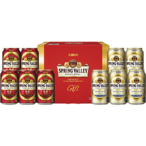 ＜キリン＞ＳＰＲＩＮＧ　ＶＡＬＬＥＹ　豊潤＜４９６＞・シルクエール＜白＞２種セット