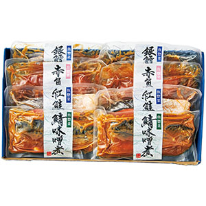 ＜小樽フーズ＞煮魚・焼魚セット4種8切