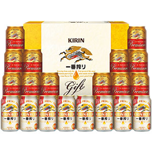 ＜キリン＞一番搾り生ビール・一番搾りプレミアム飲みくらべセット