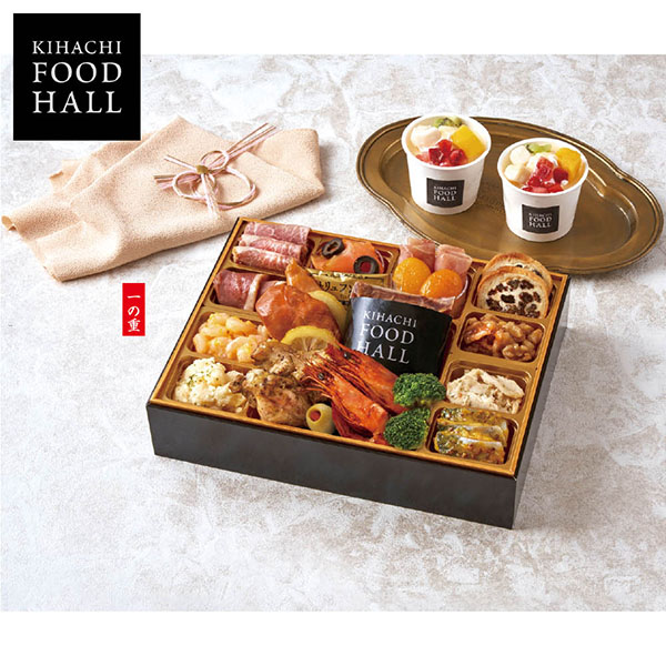 ＜東京青山「KIHACHI」＞KIHACHI FOOD HALLオードブル&パフェアイス【おせち】