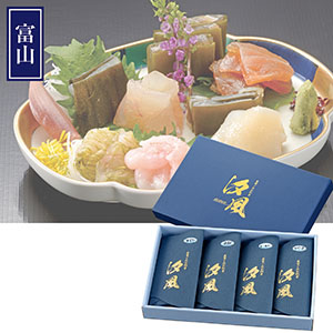 ＜丸玉＞昆布じめギフトセット汐風 4品入