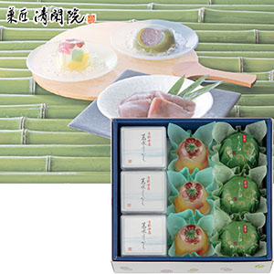 ＜菓匠 清閑院＞吉野本葛 葛水ようかん詰合せ