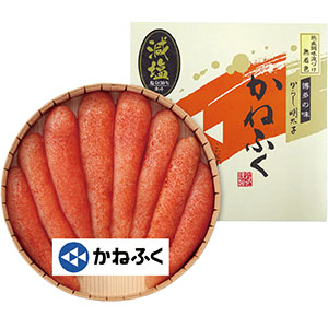 ＜かねふく＞無着色減塩辛子明太子