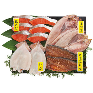 塩紅鮭・干物詰合せ[yd80]