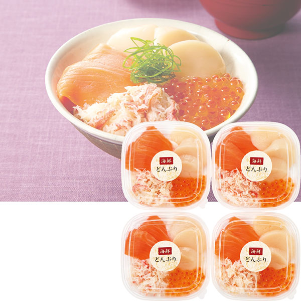 ＜札幌バルナバフーズ＞海鮮丼の具