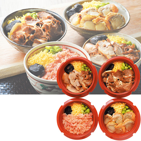 ＜札幌バルナバフーズ＞4種の釜めし