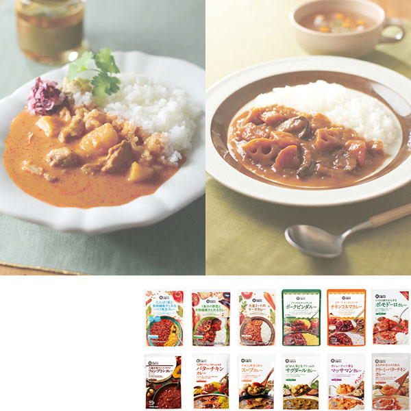世界を味わうカレー定番セット　計12個入り