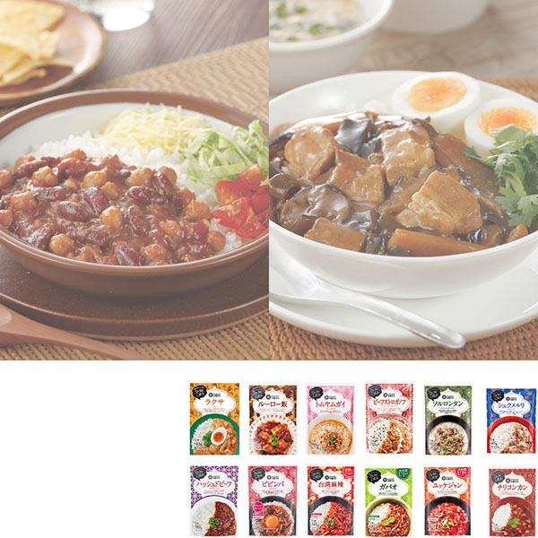 世界を味わうOn the ごはんセット　計14個入り