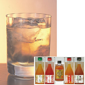 ＜中田食品＞紀州の梅酒　飲みくらべセット