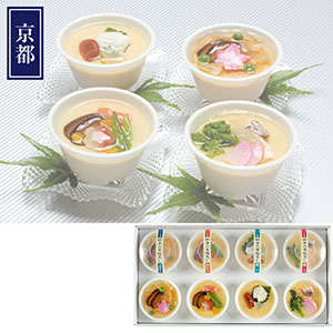 ＜京・料亭わらびの里＞料亭の冷し茶碗蒸し