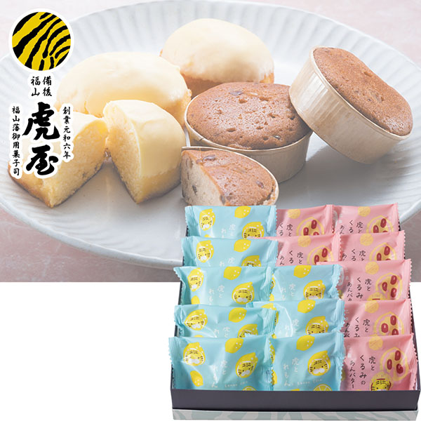 ＜虎屋本舗＞老舗のバターケーキ詰合せ　15入
