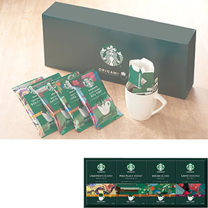＜スターバックス＞オリガミ パーソナルドリップ コーヒーギフト
