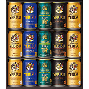 ＜サッポロビール＞ヱビス４種の味わいセット