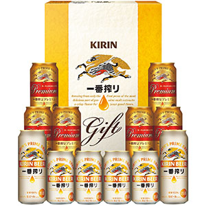 ＜キリン＞一番搾り生ビール・一番搾りプレミアム飲みくらべセット