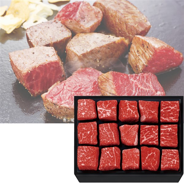 鹿児島県産 黒毛和牛ももひとくちステーキ