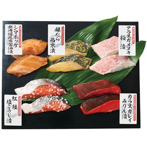 ＜札幌フーズ＞北の美魚 漬魚詰合せ＜5種＞【ネット限定商品】