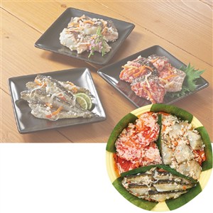 北海道函館加工 飯寿司三種セット
