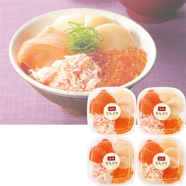 ＜札幌バルナバフーズ＞海鮮丼の具