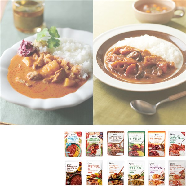 ＜MO＞世界を味わうカレー定番セット　計12個入り