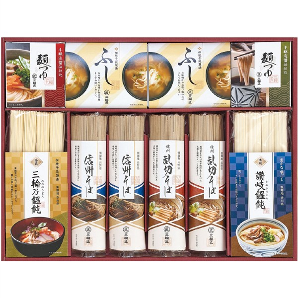 ＜三輪匠＞麺のつどいバラエティセット[yd70]