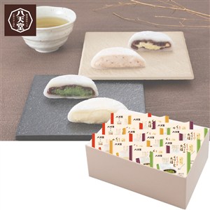 ＜八天堂＞とろけるくりーむ大福4種12個詰合せ