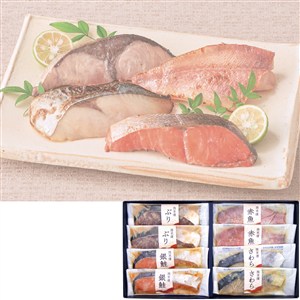 <福岡柳川 高橋商店>レンジで調理 西京漬詰合せ