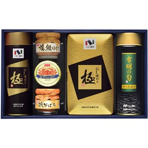 ＜ニコニコのり＞海苔・缶瓶・お茶漬け詰合せ[yd80]