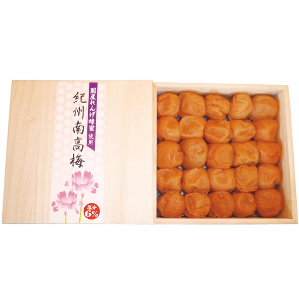 ＜熊野ファーム＞紀州南高梅　国産れんげ蜂蜜味