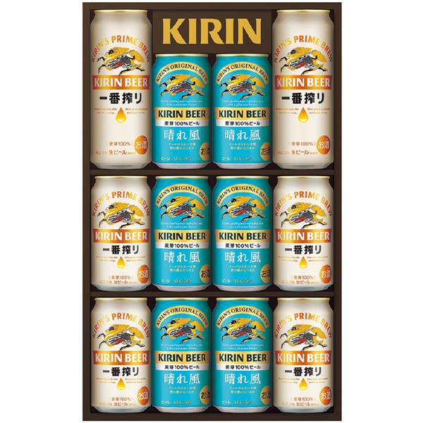 ＜キリン＞一番搾り生ビール・キリンビール晴れ風2種セット
