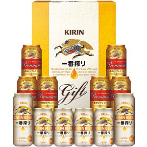 ＜キリン＞一番搾り生ビール・一番搾りプレミアム飲みくらべセット