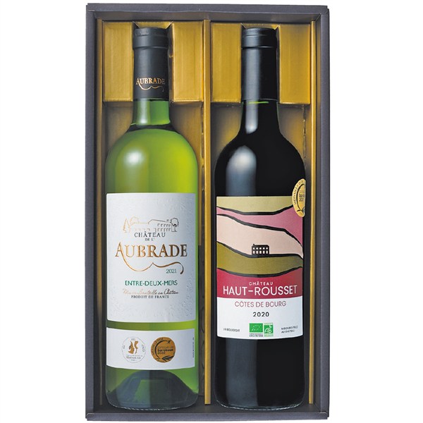 ＜国分＞フランスボルドー金賞受賞紅白ワインセット