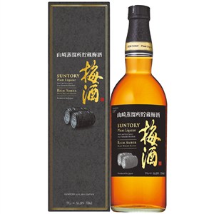 ＜サントリー＞山崎蒸溜所貯蔵梅酒リッチアンバー７５０ｍｌ瓶