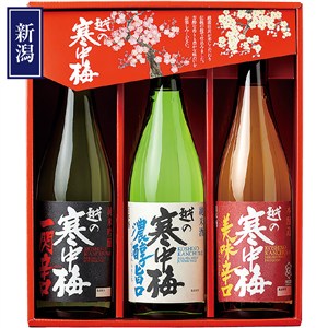 ＜新潟銘醸＞越の寒中梅　味わいセット