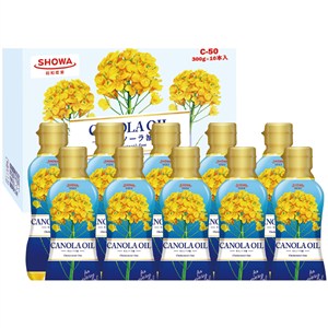 ＜SHOWA＞キャノーラオイル【10本入り】