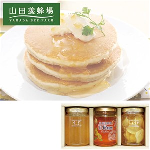 ＜山田養蜂場＞はちみつ・はちみつ漬３本セット