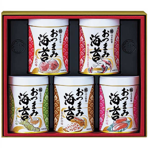 ＜山本海苔店＞おつまみ海苔詰合せ