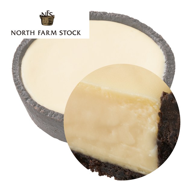 〈ノースファームストック〉ベイクドレアチーズケーキ プレーン【クリスマス】