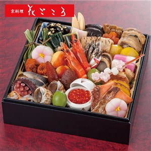 〈京都・妙心寺御用達 京料理「花ごころ」〉和風おせち一段重【おせち】