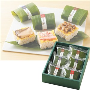 【父の日】〈芝寿し〉笹蒸し寿し6個入り