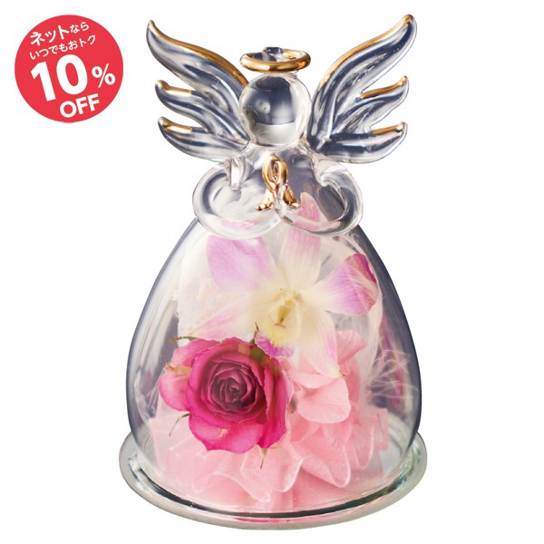 【母の日】ボトルフラワー エアロ