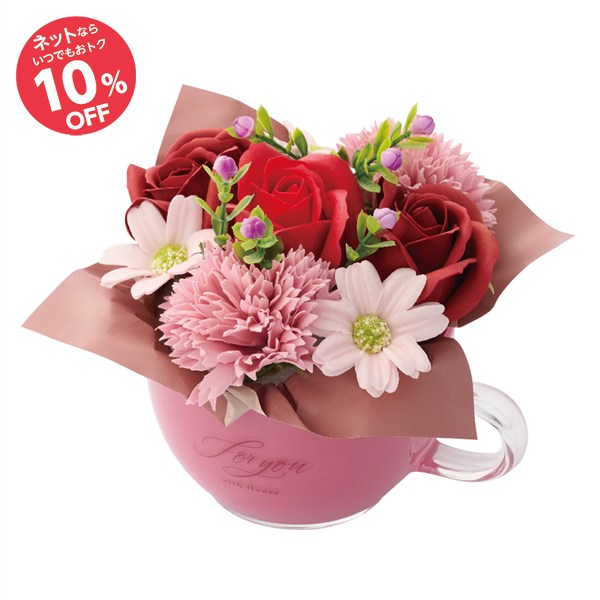 【母の日】ソープフラワーアレンジ