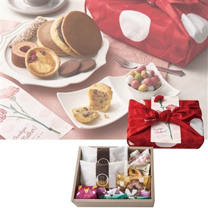 【母の日】七宝風呂敷包みスイーツギフト