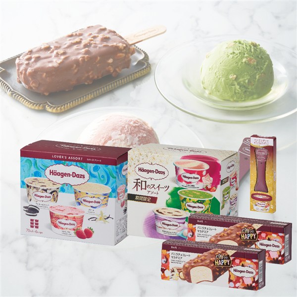 【母の日】〈ハーゲンダッツ〉アイスクリーム ファミリーセット