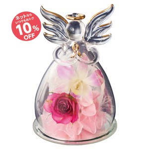 【遅れてゴメンね！母の日】ボトルフラワー エアロ（5/5～5/10承り5/15以降お届け）