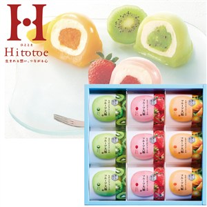＜ひととえ＞凍らせて食べるなめらかクリームのフルーツ大福