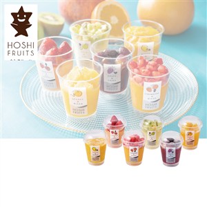 ＜ホシフルーツ＞フローズンフルーツジュレ６個
