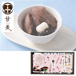 ＜甘美＞おしるこアイスバー１２本